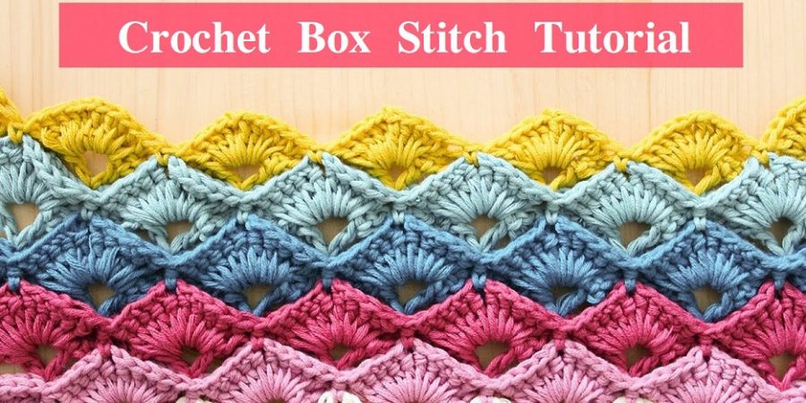 Box Stitch Crochet
 Crochet Box Stitch Tutorial Pattern Design Peak