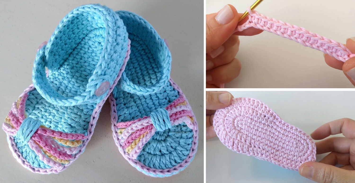 Crochet Baby Booties & Sandals