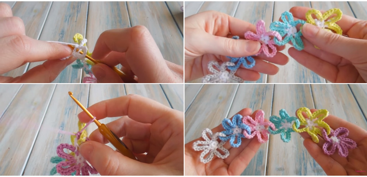 How to Crochet Flower Chain Tutorials & More