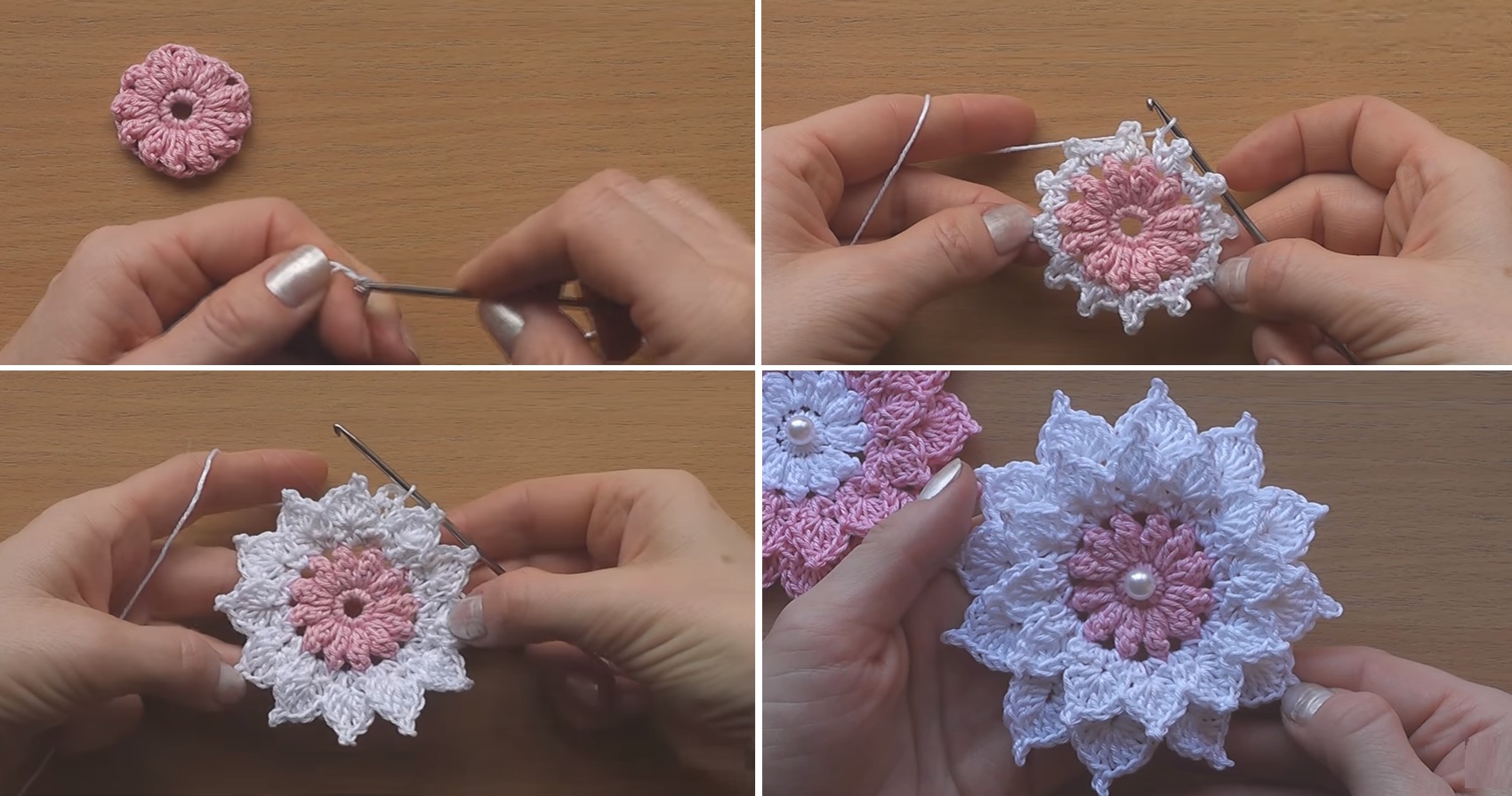 Very Easy Flower to Crochet