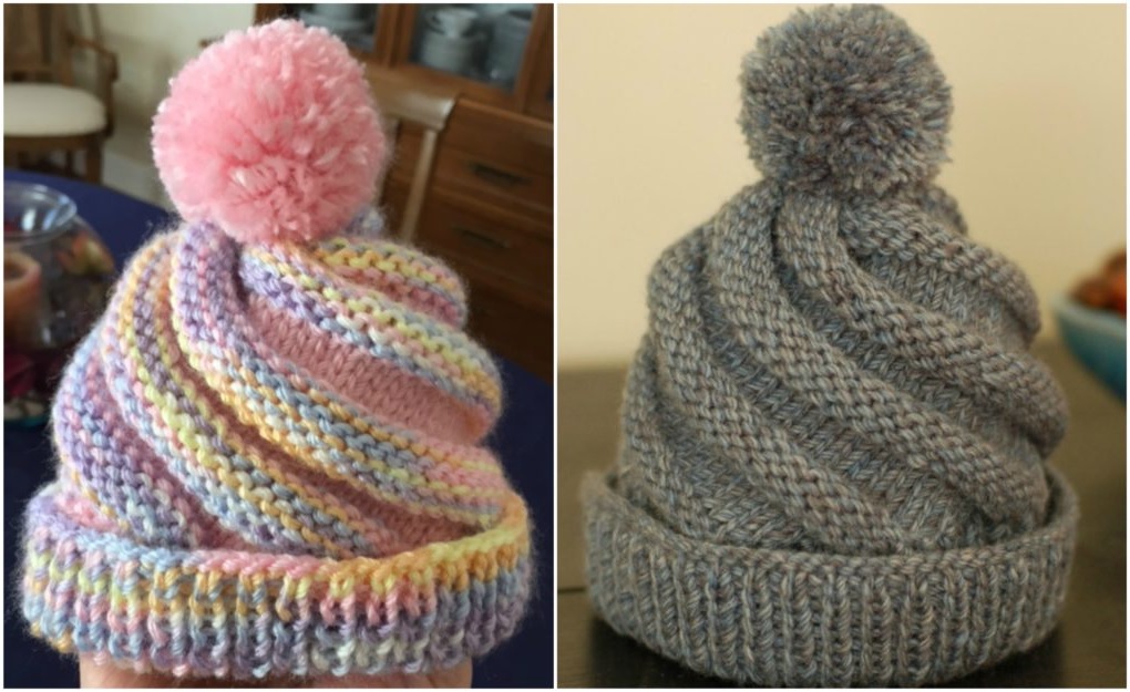 Crochet Swirled Hat Free Pattern