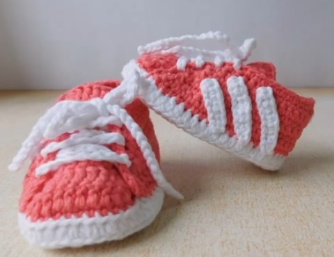 crochet adidas sneakers pattern