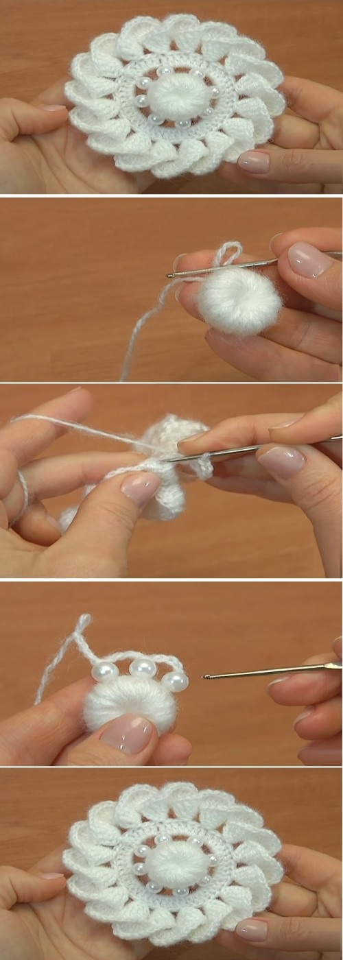 Beautiful White Flower Tutorial