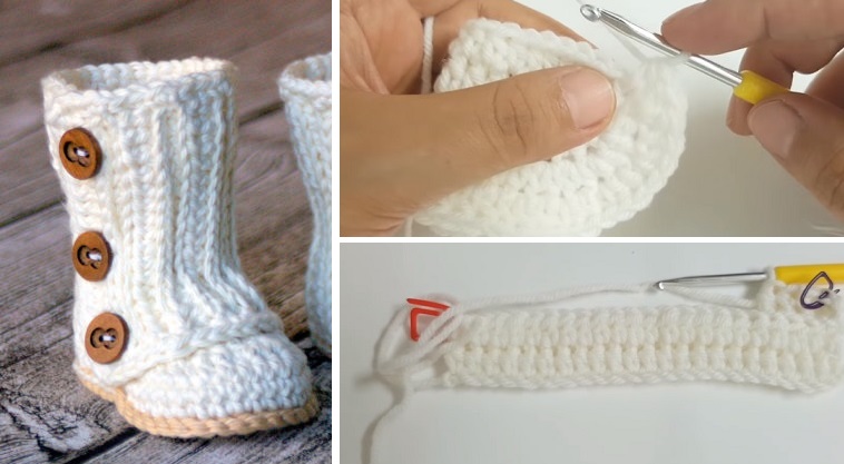 Baby Wrap Boot – Crochet Tutorial
