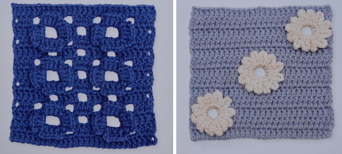 Free Pattern – Blanket from Embossed and Daisy Squares