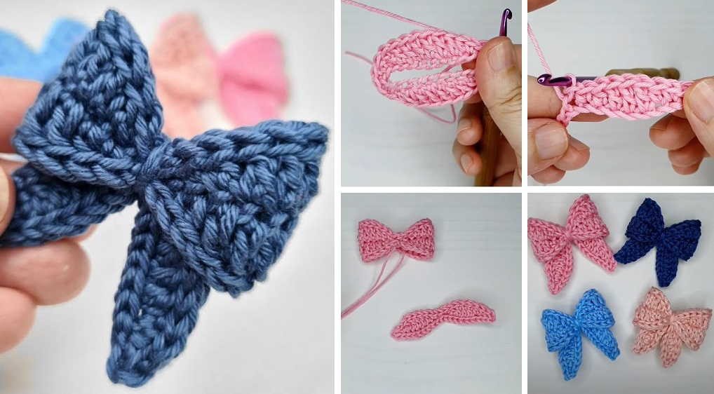 How to Crochet a Simple Bow