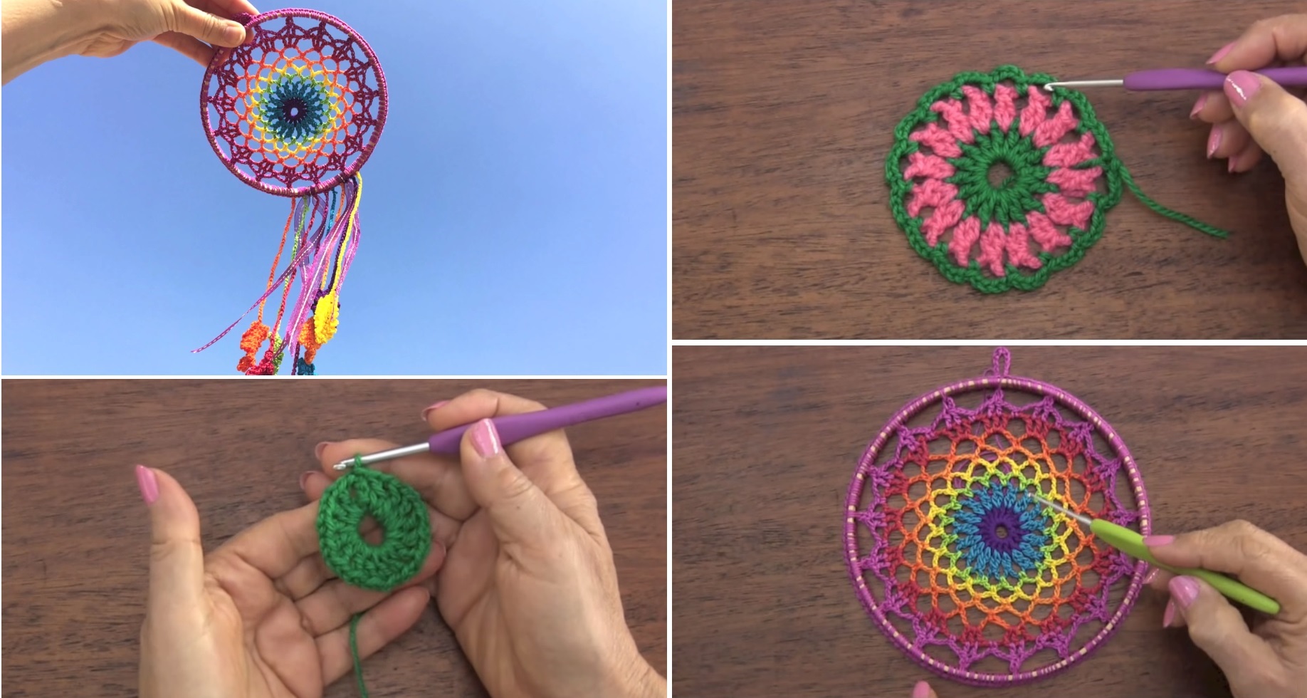 How to Crochet a Beautiful Mandala