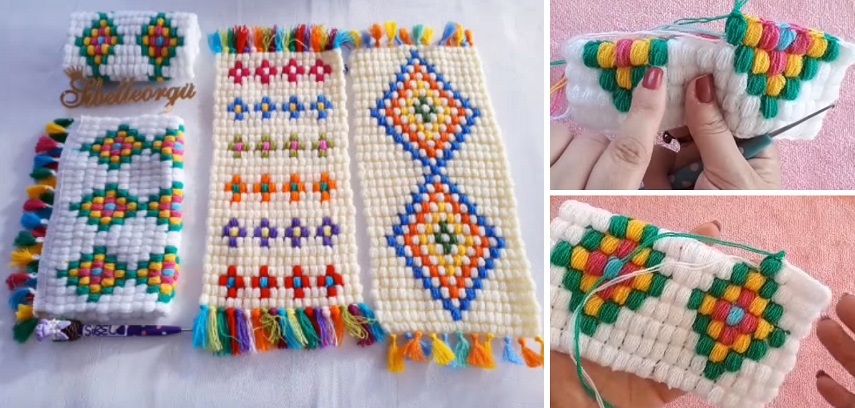 Crochet Folky Blanket