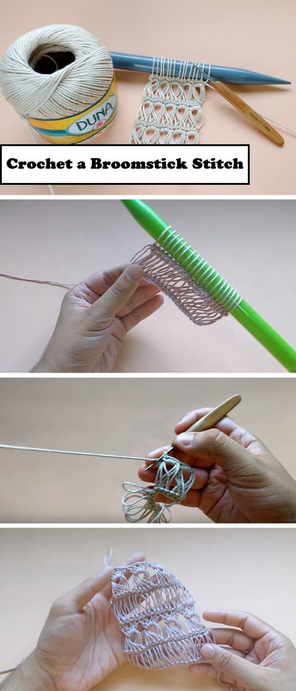 Broomstick Crocheting Tutorials & More