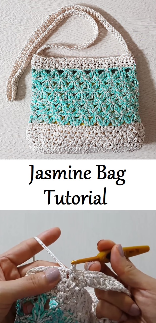 Crochet Jasmine Stitch Bag