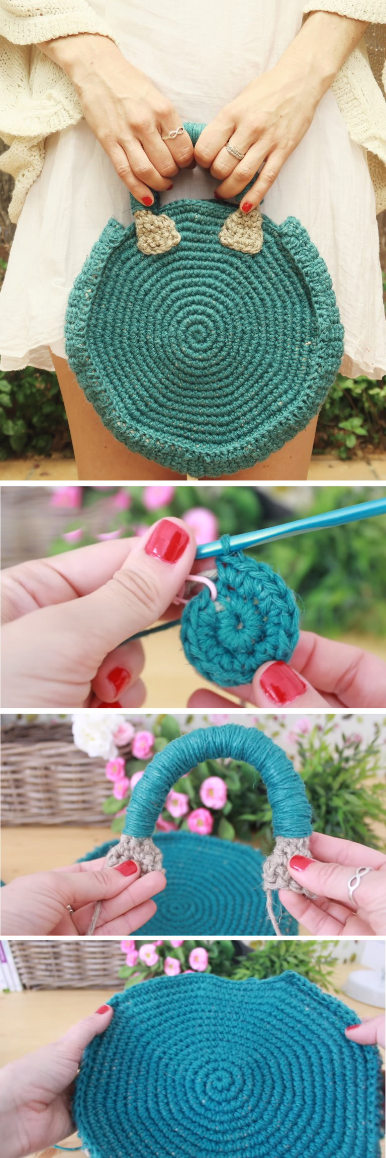 Crochet Pretty Bags for the Summer
