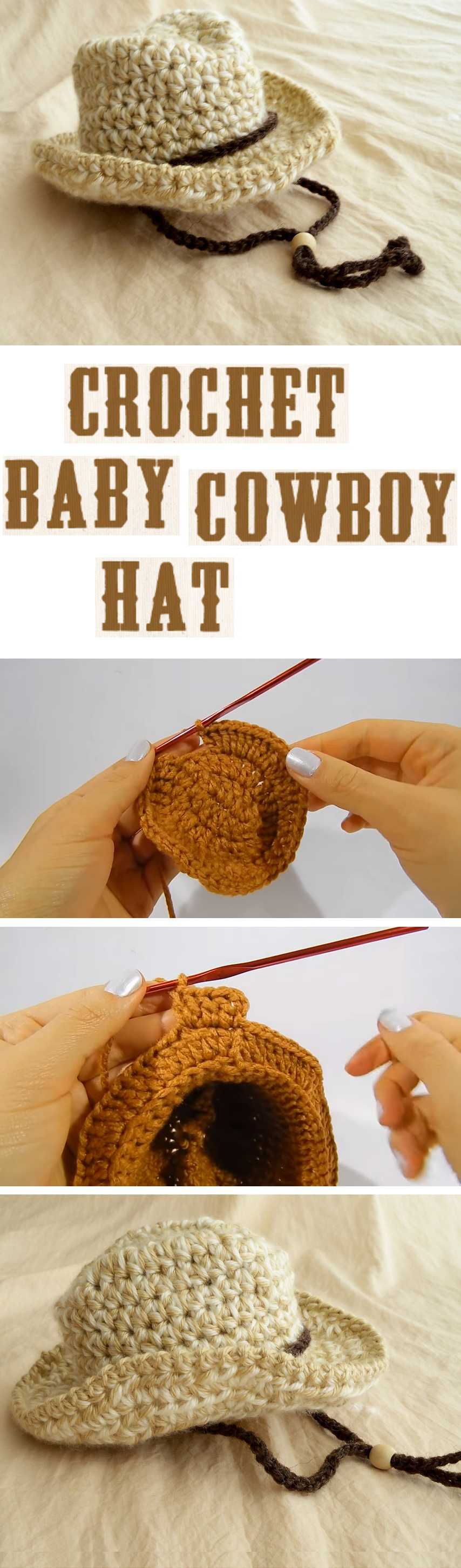 Free crochet cowboy on sale hat and boots pattern