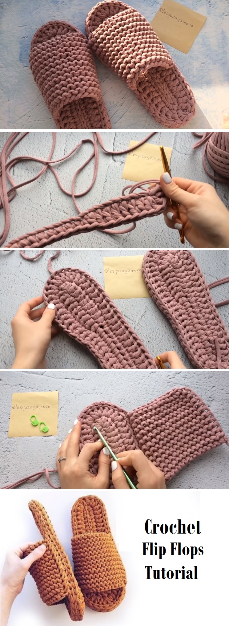 Knitted clearance flip flops