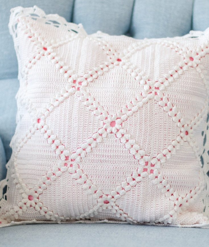 Crochet Vintage Pillows Design Peak