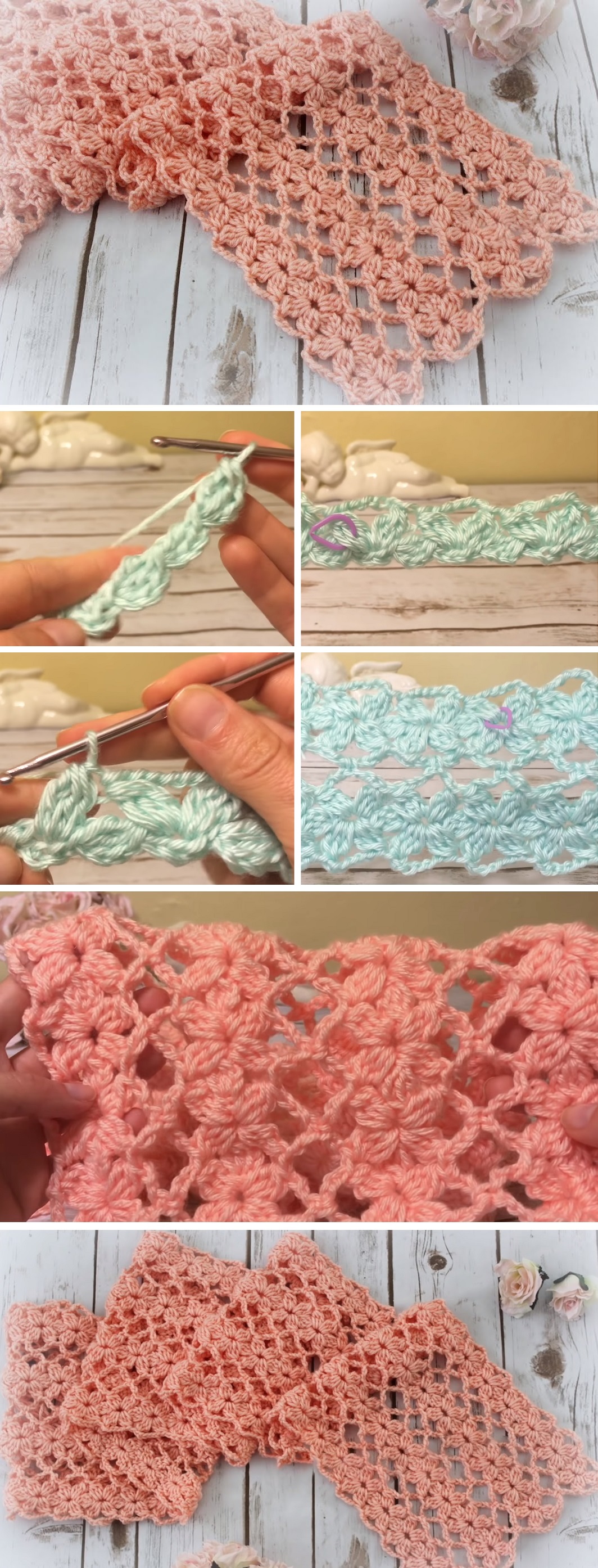 Crochet Beautiful Stitch/Scarf