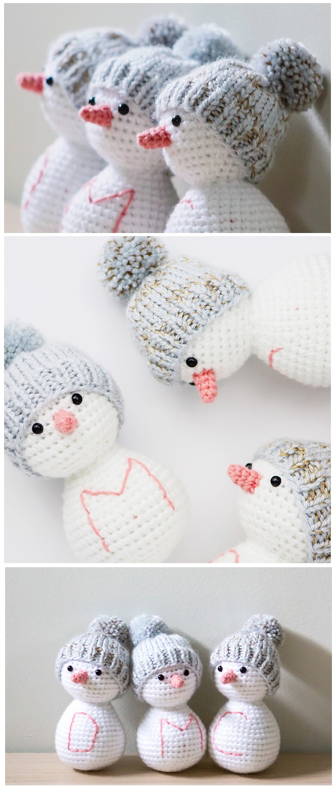 Crochet Snowman Pattern