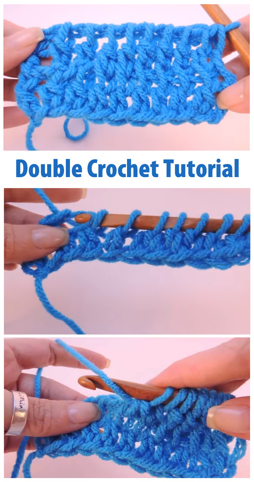 Double Crochet Tutorial Tutorials & More