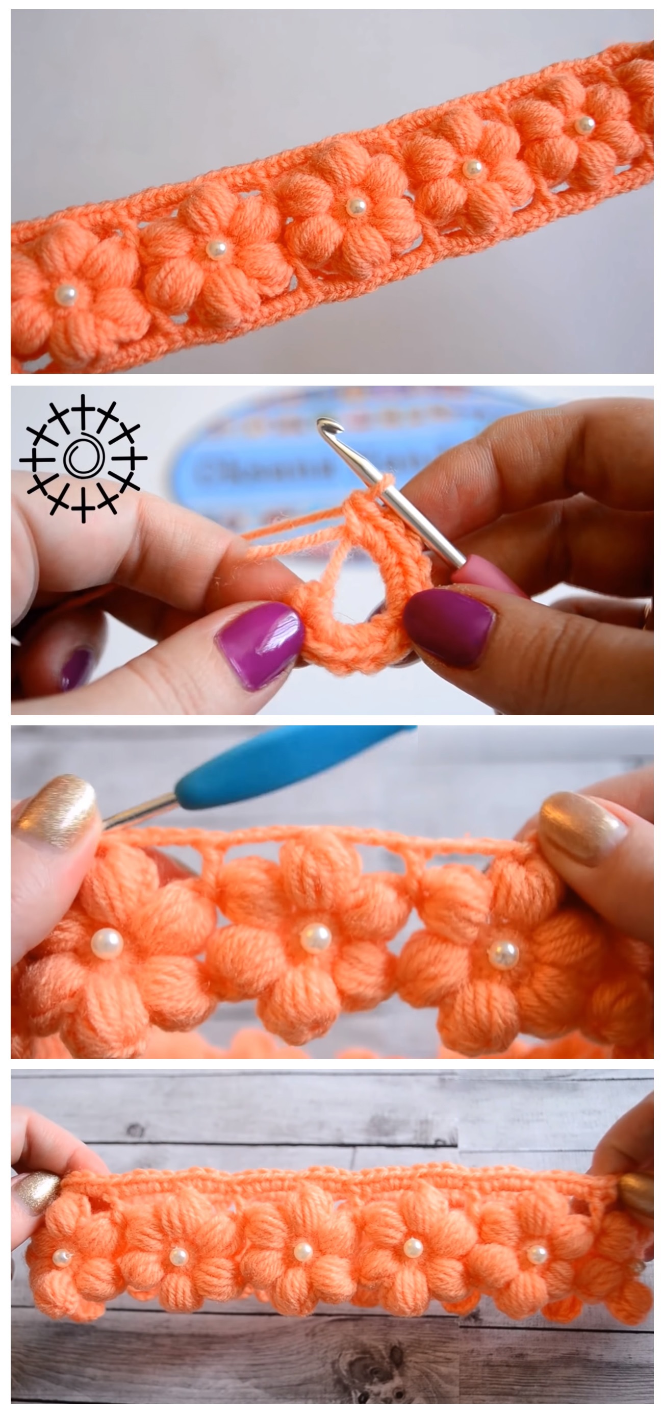 Crochet Headband / Lace Tutorial Tutorials & More