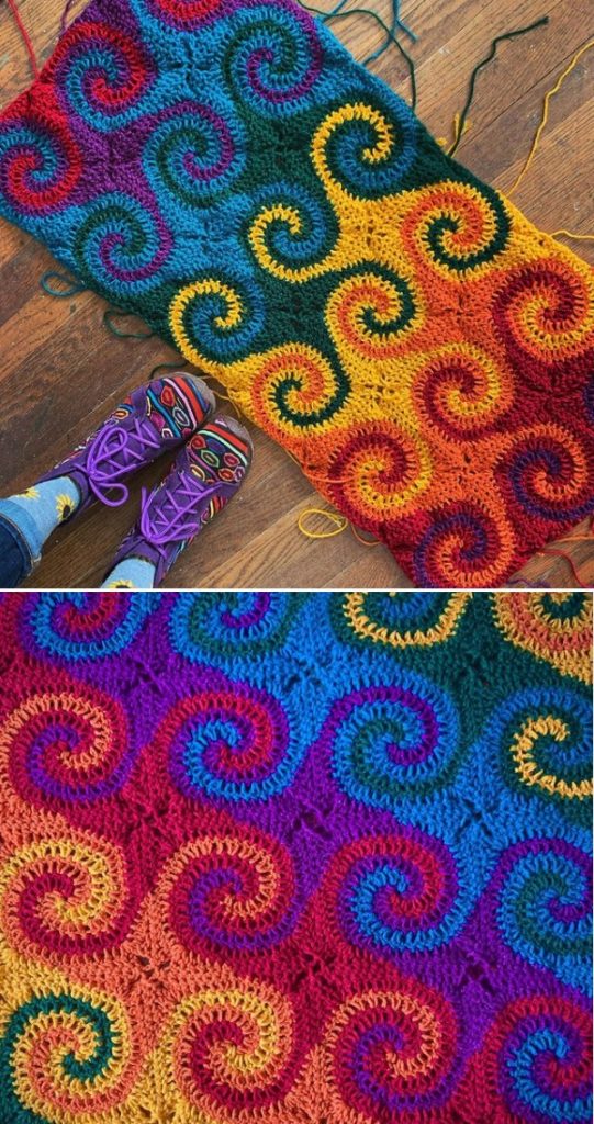 Crochet Galaxy Blanket Tutorials & More