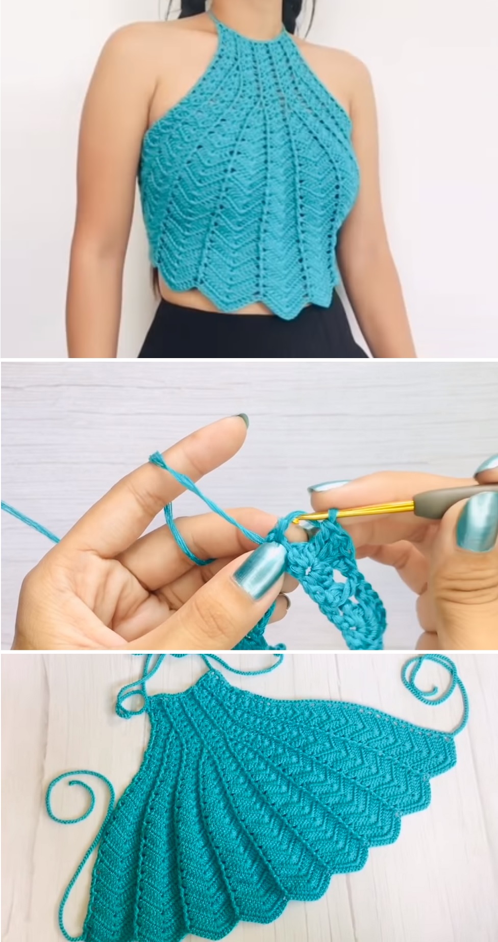 Diy store crochet top