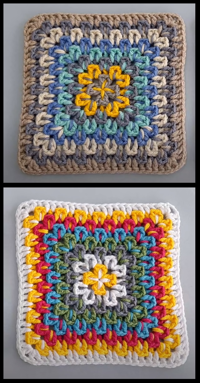 Crochet Square – Easy to Make (Tutorial)