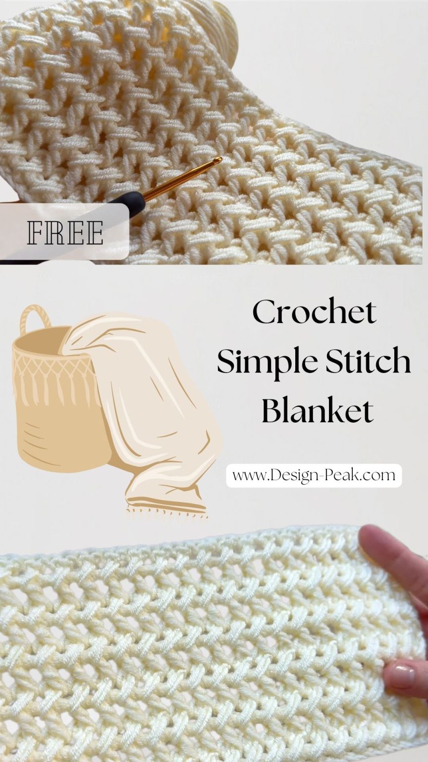Simple Stitch Blanket to Crochet Tutorials & More