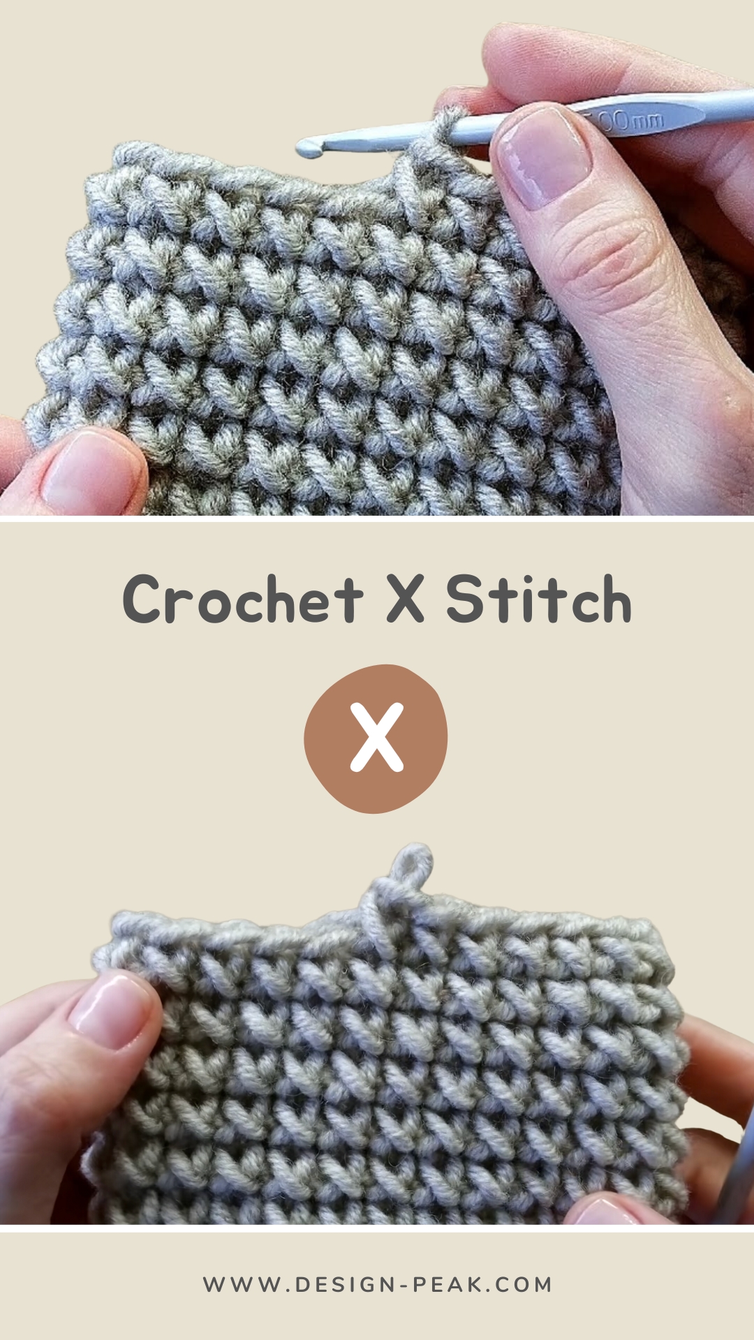 Revisiting the Crocheted X Stitch