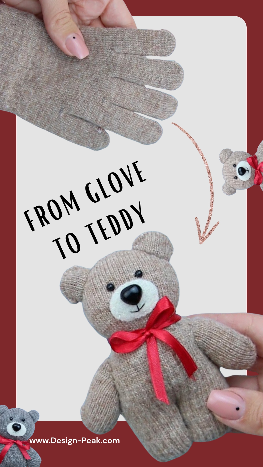 Transforming a Glove into a Teddy Bear