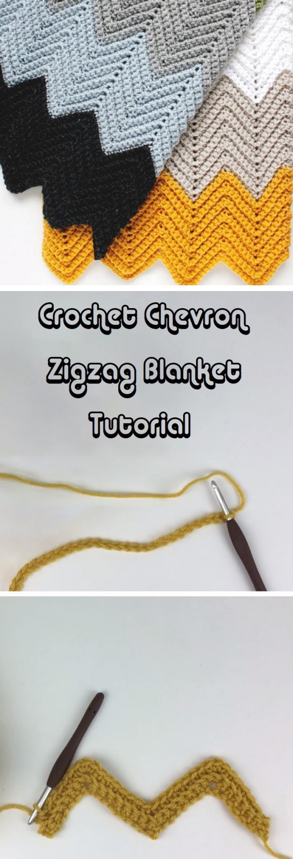 Zigzag Blanket Tutorial Tutorials & More