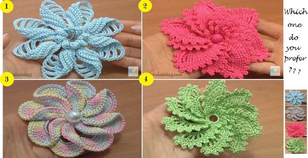 4 Spiral Flower Tutorials – Which one do you like the most? – Tutorials ...