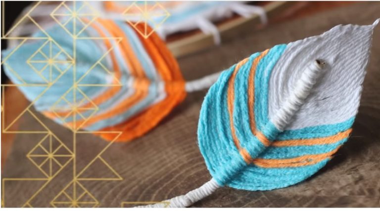 Yarn Feather Tutorial Design Peak