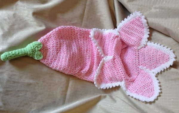 Flower Newborn Cocoon – Crochet Pattern – Tutorials & More