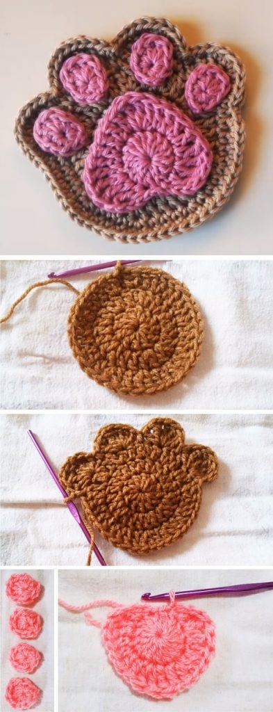 Crochet Paw Tutorial – Tutorials & More