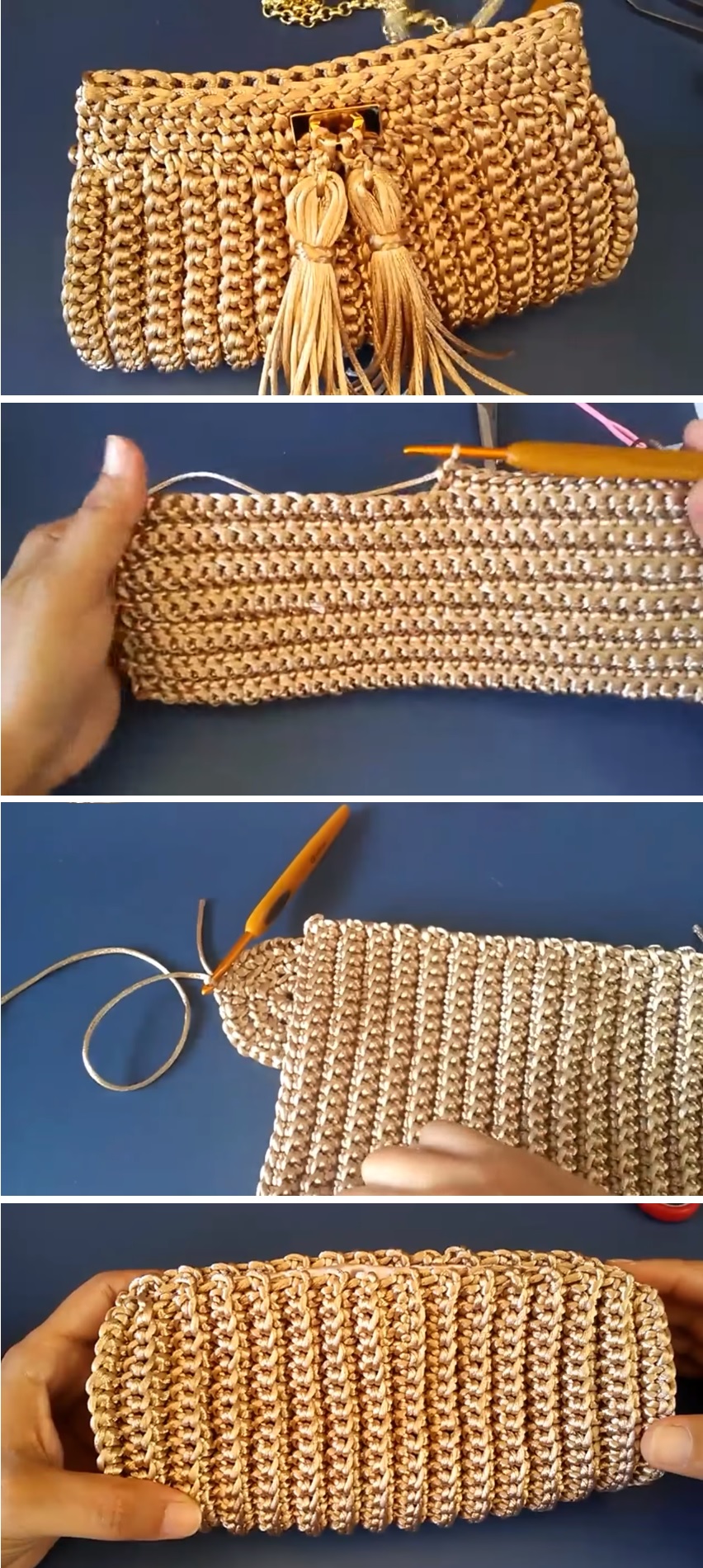Crochet Elegant Bag Tutorial Design Peak