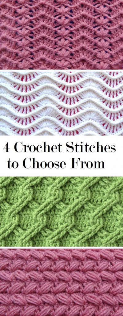 4 Crochet Stitches to Learn – Design Peak