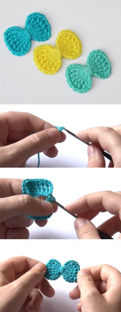 How to Crochet a Simple Bow – Design Peak