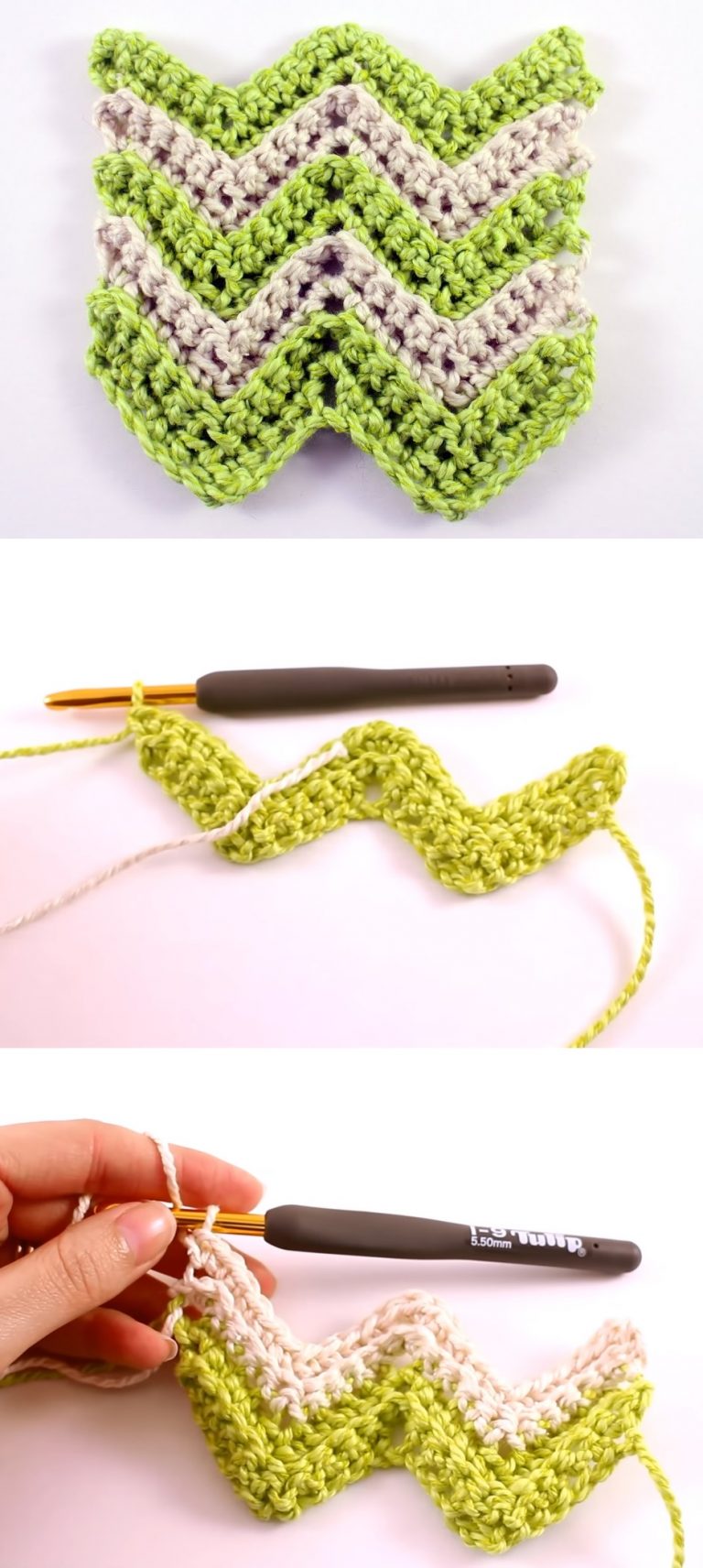 Crochet-Chevron-Stitch – Tutorials & More