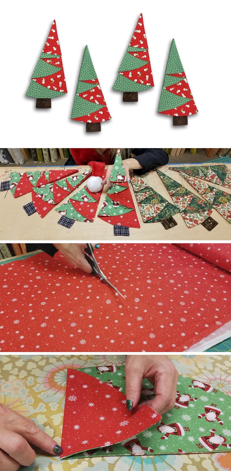 DIY Tutorial – Fabric Christmas Tree