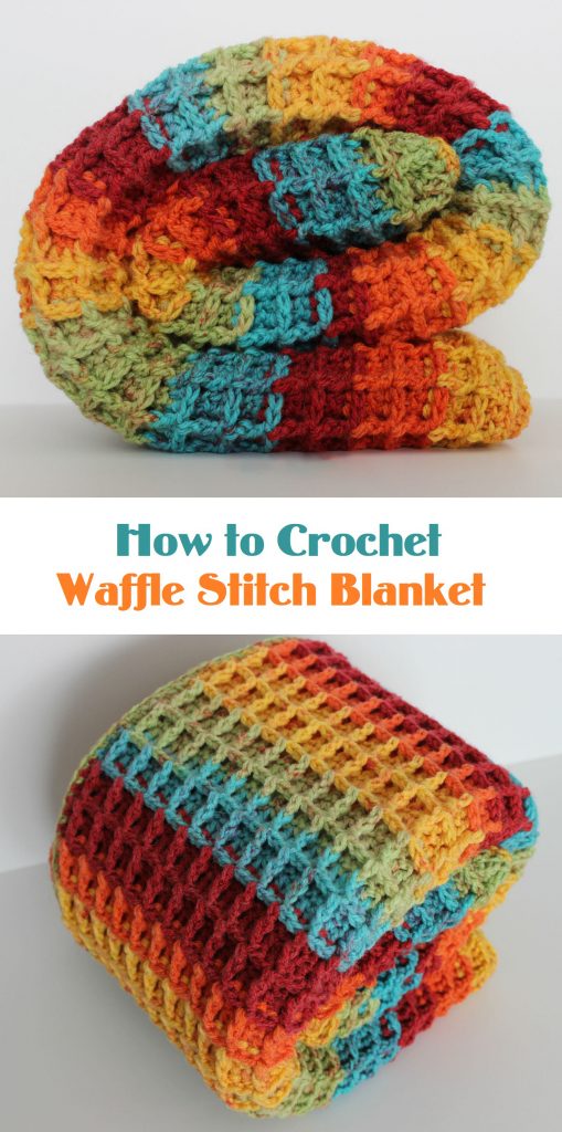 How to Crochet a Waffle Stitch Blanket Tutorials & More