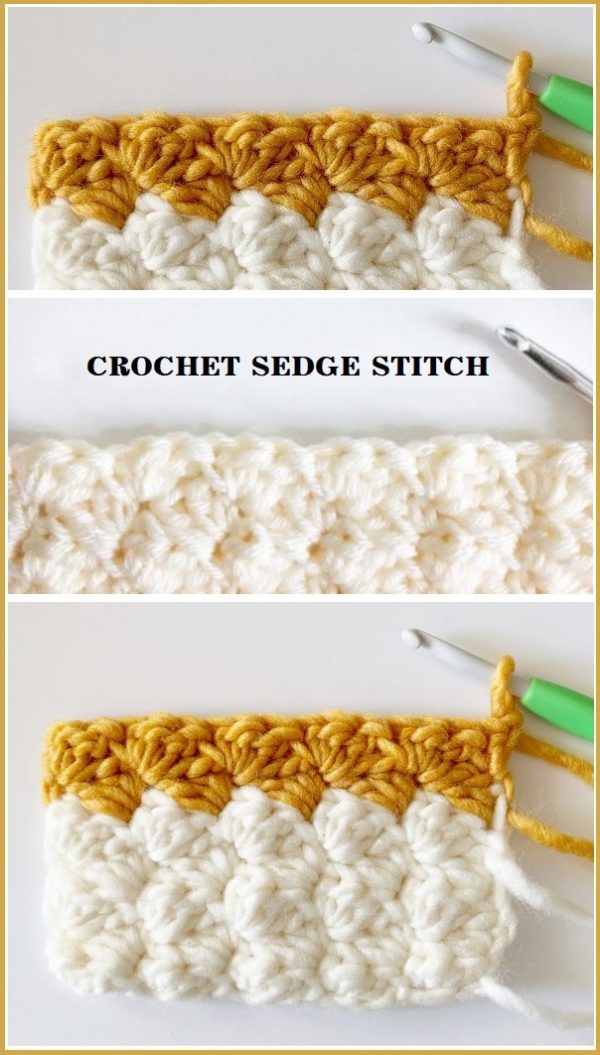 Sedge Stitch Crochet Tutorial - Design Peak