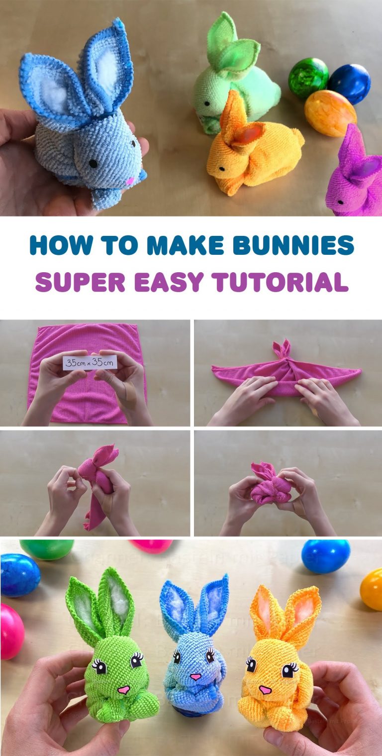 How to Make a Bunny – Super Easy Tutorial – Design Peak