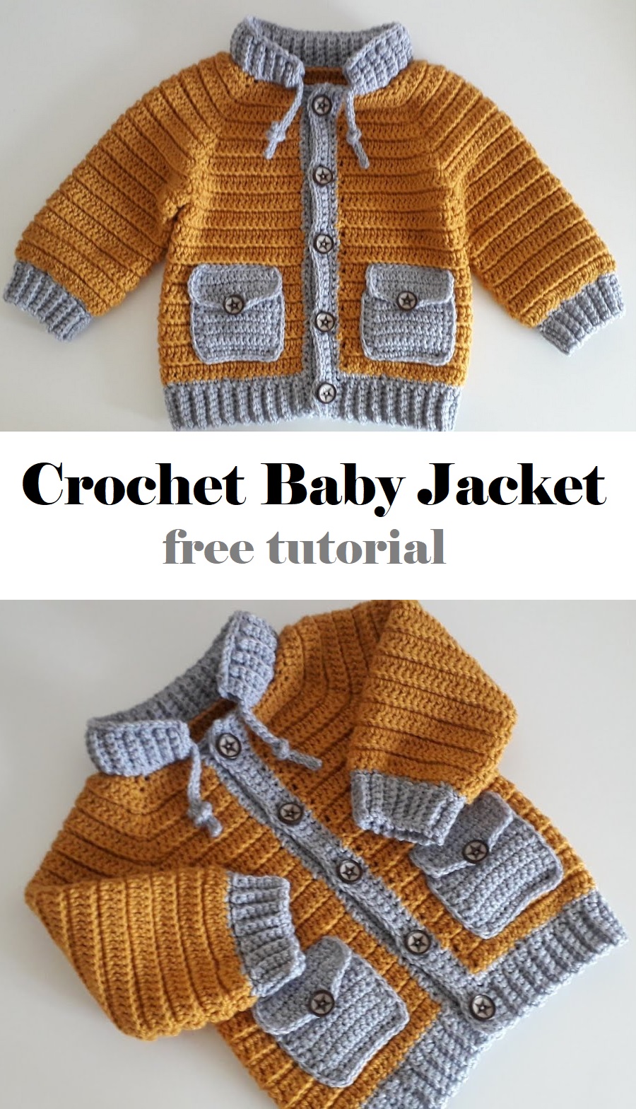 Crochet Baby Jacket Tutorials & More