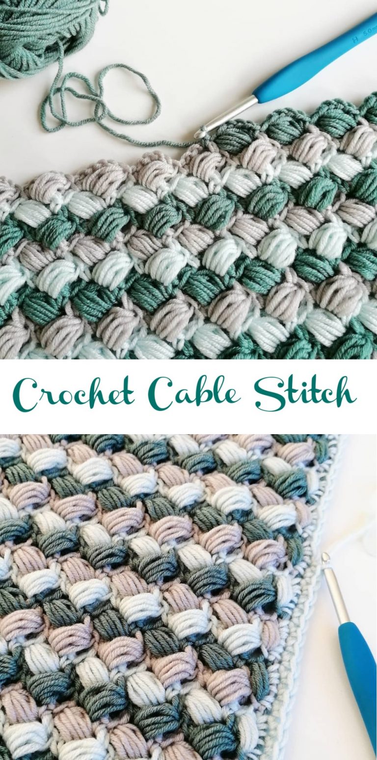 Crochet Cable Stitch (Interweave) Tutorials & More