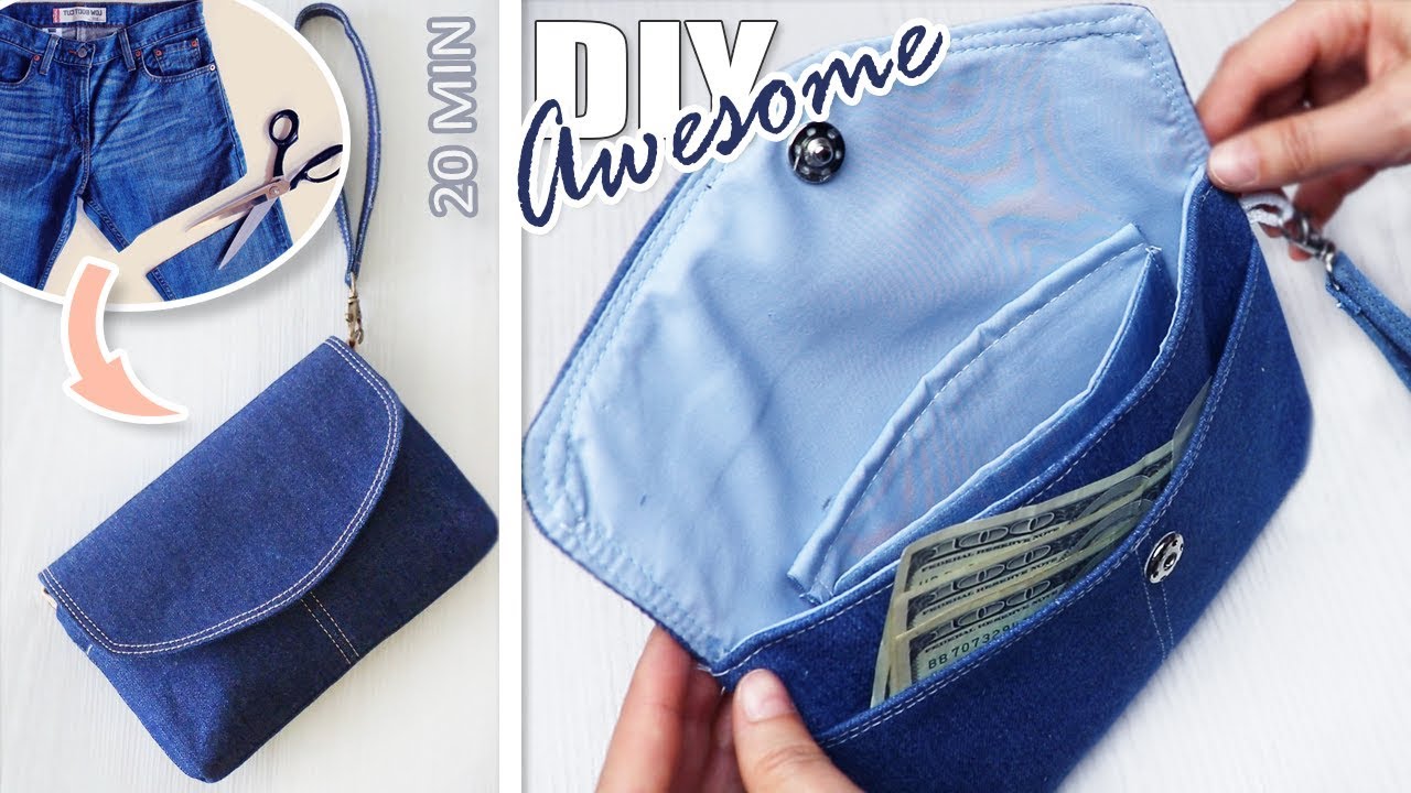 Purse From Jeans Tutorial – Tutorials & More