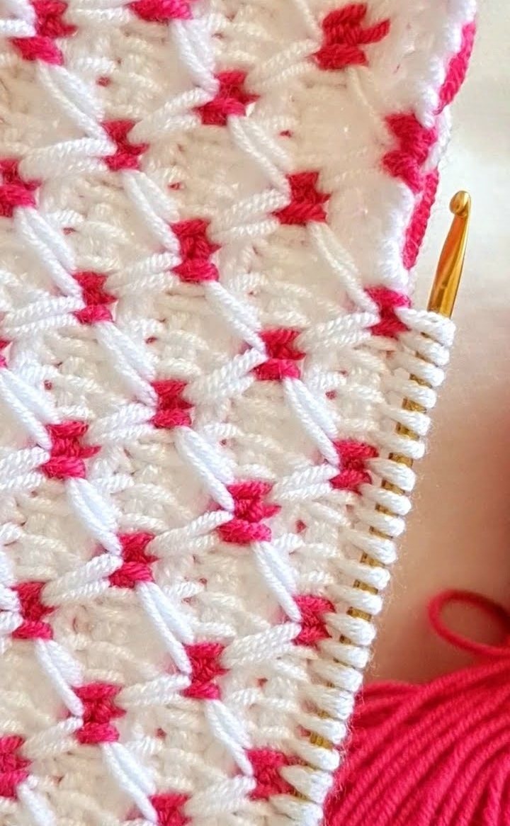 Tunisian Crochet Straw Stitch – A New Stitch pattern! • RaffamusaDesigns