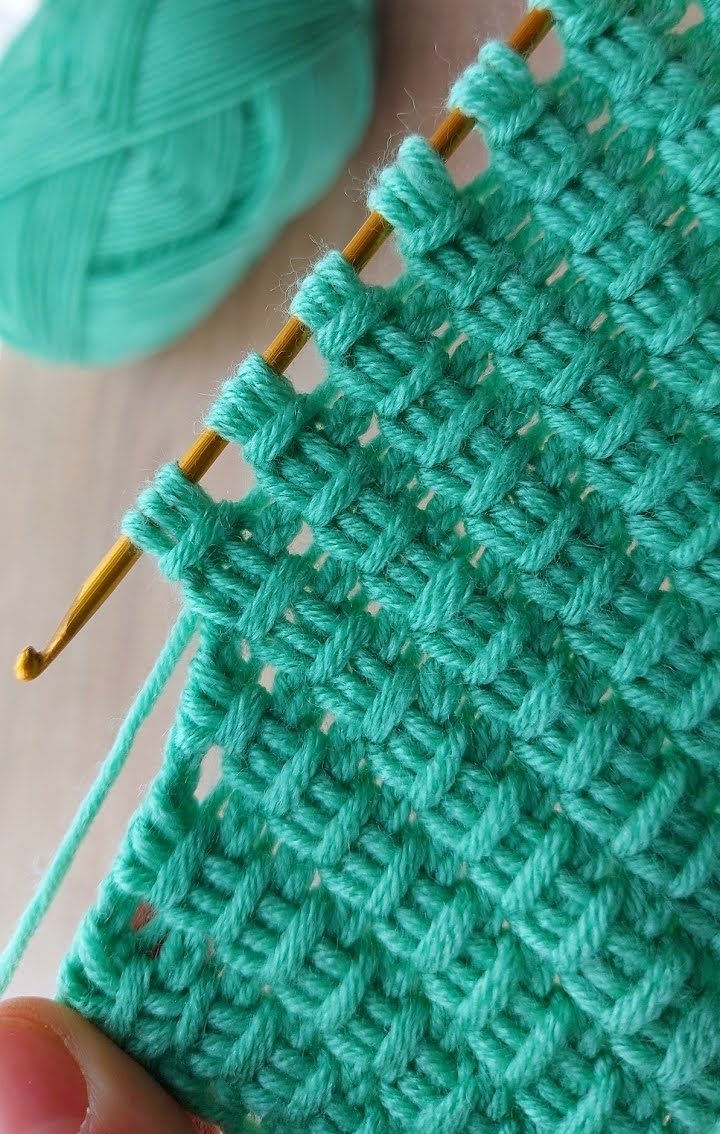 How To Crochet The Tunisian Simple Stitch - Crochet and Stitches