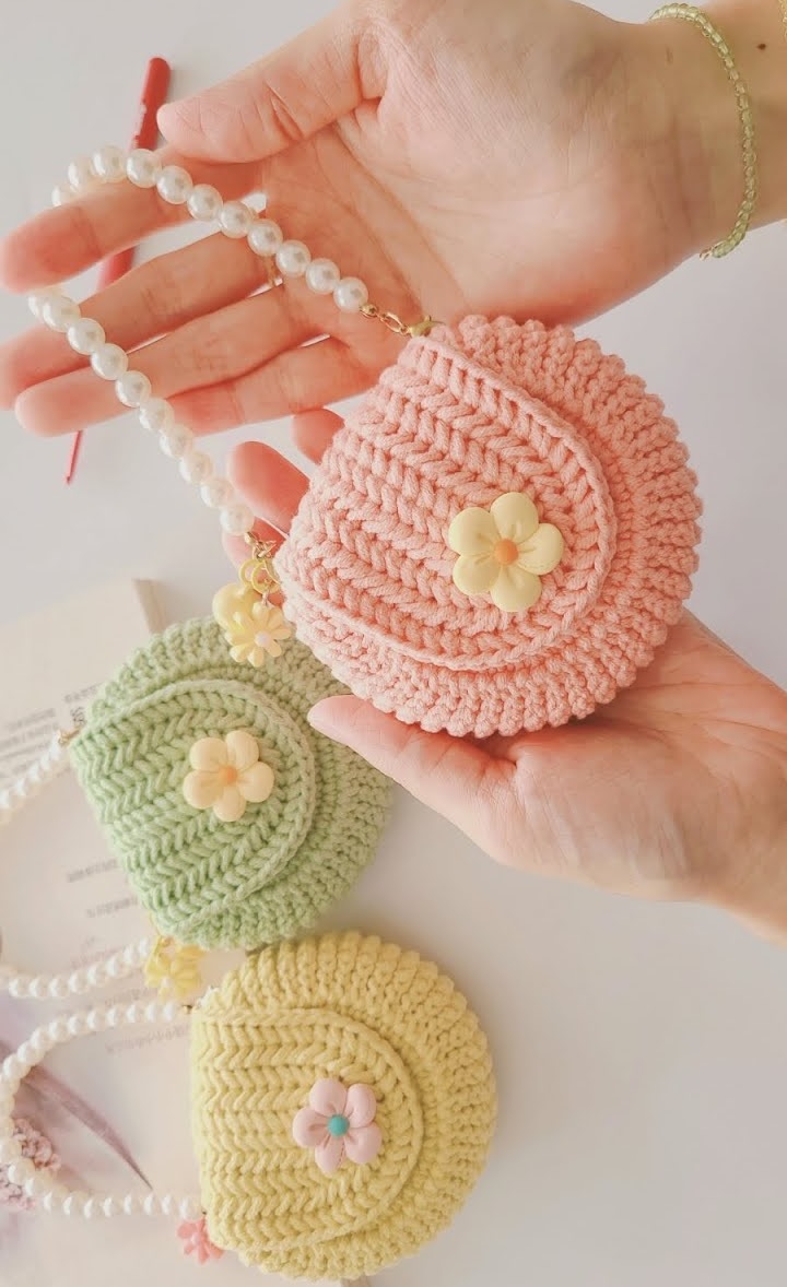 Crochet Mini Purse Bag