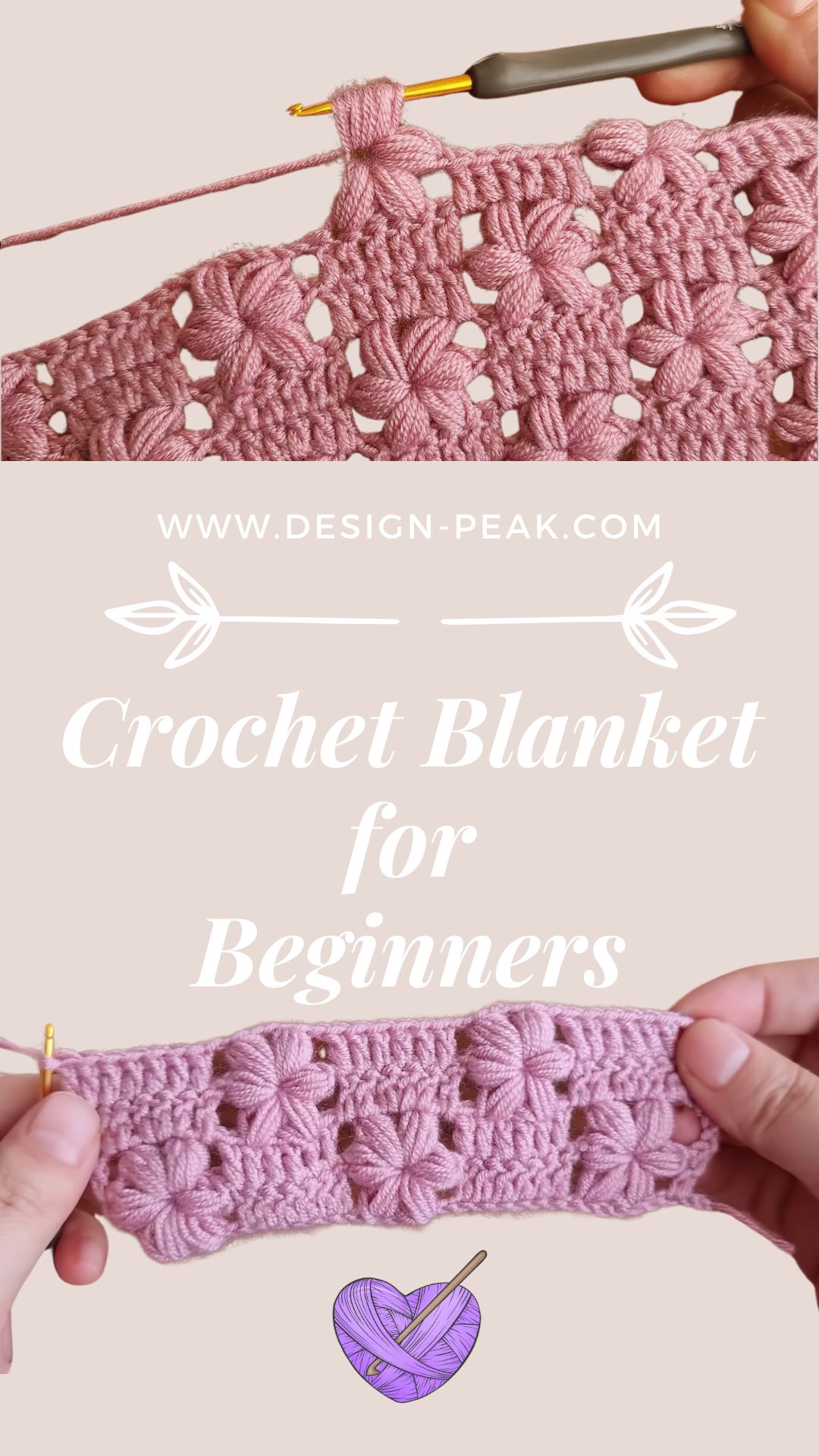 Easy Crochet Baby Blanket For Beginners
